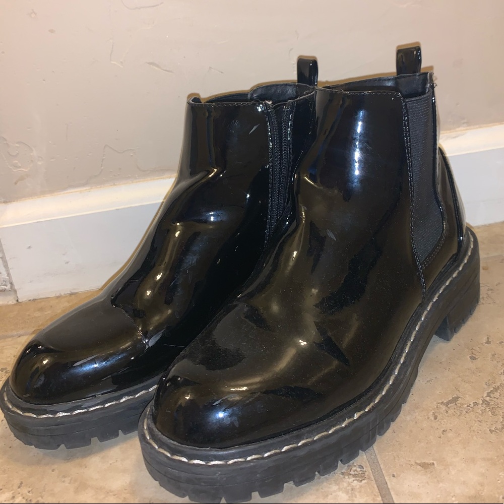 Black booties